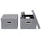 Household Essentials Storage Bins with Lids, 2ct.